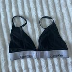 Calvin Klein Black and Gray Bra Photo 1
