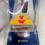 Disney Rare New Old Stock  x Lorus Mickey Mouse Gold Watch Vintage Brown Leather Photo 3