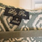 Lila Rose Lily & Rose Green Ikat Surplice Romper Boho Resort Vacation Travel One-Piece S Photo 2