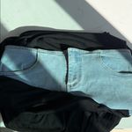 Micas Chic Black and Blue Maxi Skirt Photo 10