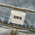 Edwin Women's Marli Straight Leg Front Seam Denim Jean Harbour Light Wash 28 New Blue Photo 7
