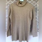 Jeanne pierre Gold Glitter Turtleneck Sweater 1442 Photo 0