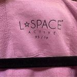 l*space L* Active Cropped Zip Hoodie Athleisure Track Jacket XS Purple Streetwear Photo 8