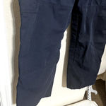  511 Tactical Cargo Pants Womens Size 14 Navy Blue Cropped Hiking Photo 4