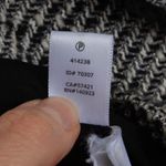 Loft  Womens Double Breasted Tweed Blazer Size 0 Black White Preppy Office Work Photo 6