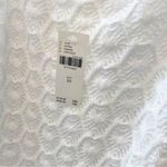 Anthropologie  Bella White Asymmetric Hem Crochet Midi Dress Cottagecore XS NWT Photo 7