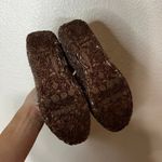 Melissa  x Campana rose gold glitter rosette flats WOMENS 6 Photo 5