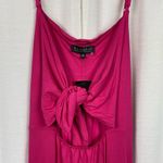 Eloquii Pink Tie Front Knit Maxi Dress Sz.24W NWT Photo 6