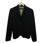 Max Mara Weekend Women’s Classic Button Blazer in Black Size 8 Photo 1