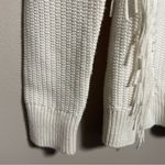 White House | Black Market Fringe Cowl Neck Sweater XS Photo 7