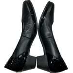 Waldlaufer Dress Pump Shoes Womens US 10 Black Patent Leather Block Heel Comfort Photo 4