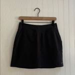 Orvis Active Tennis Skort Preppy Mini Skirt Built-in Shorts in Black Size S Photo 3