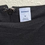 Old Navy  Black 3/4 Sleeve Crew Neck Sheath Dress Women's Size Medium Photo 2