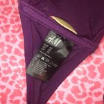 H&M bandeau swim top colors pink/ purple/ nude size 10 Photo 2
