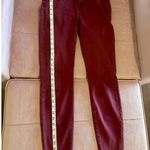 Liverpool The Skinny Jeans Womens Size 2/26 Berry Red Stretch Denim Pant Photo 11