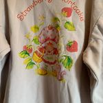 Strawberry Shortcake Pink Sweater Top Winter Women Size XL Vintage Shirt Photo 1