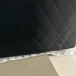 Mary Kay Black Textured Fabric Tote Bag with Wide Base Photo 5