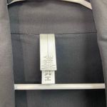 Marla Wynne women's black open front kimono sleeve bengaline jacket cardigan S Photo 3