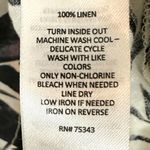 Tahari  Linen Tropical Floral Tunic Top Size 3X Plus Coastal Beach Resort Photo 7