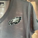 Under Armour  Philadelphia Eagles Short Sleeve Dri Fit V Neck Tee Shirt Medium Photo 2