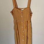 Seafolly  | Striped Woven Midi Dress in Marigold | L Photo 2
