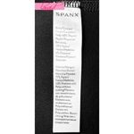 Spanx  Faux Leather Drape Front Jacket Very Black Edgy Motorcycle Gothic Coat XS Photo 14