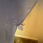 Jessica McClintock  Blue Beaded Cover Up Sheer Kimono Photo 1