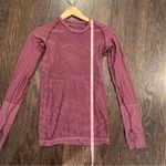 Lululemon athletica Swifty Tech Long Sleeve Top in Pink Photo 1