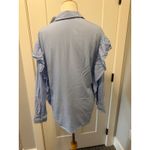 Daniel Rainn DR2 by  French Blue Ruffle‎ Long Sleeve Button Down Shirt Photo 4