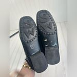 Stuart Weitzman Black Patent Leather Loafers Size 9 Photo 8