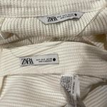 ZARA White midi wrap skirt and crop top set. size small Photo 5