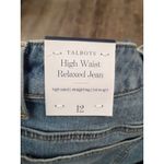 Talbots NWT High Waist Relaxed Jeans - Calypso Wash Size 12 w/ 30" Inseam Photo 4