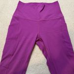 Lululemon  Align High-Rise Legging size 6 with Pockets 25" Vivid Plum Photo 3