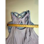 Lululemon  Athletica Purple Tank Top Criss Cross Back Athletic Workout Activewear Photo 3