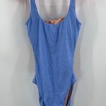 POLO RALPH LAUREN Swimsuit Size Small NEW SAMPLE Ribbed Stripe Blue Open Back Photo 15