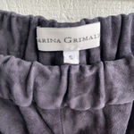 Karina Grimaldi  Suede‎ Claudia Short with Lace Up Sides in Black Size S Photo 3