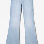 Bershka  Light Blue Wide Leg Jeans Photo 0