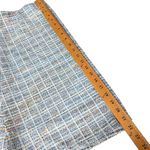 Margaret M Women Large Plaid Textured Lined Skirt Light Blue Pencil A Photo 5