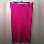 Calvin Klein Vibrant Pink Midi Skirt Photo 1