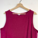 Chico's Slinky Travelers Knit Sleeveless Tank Top Dark Raspberry Pink Plus 4 XXL Photo 1