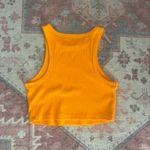 Wild Fable cropped orange halter top Photo 1