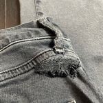 AGOLDE  High Rise Straight Leg Black Wash Jeans Women Size 25 Photo 6