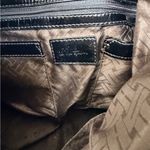 Cole Haan  Genevieve Weave Black Woven Leather Shoulder Bag Classic Photo 4