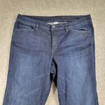 Cache  Jeans Womens 14 Blue Dark Wash Stretch Mid Rise Denim Pants Photo 5
