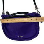 Ganni Knot Purse OS Heliotrope Tech Fabric Mini Bag Removable Strap Photo 9