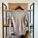 Banana Republic  Italian Yarn Ruffle Placket Wool Alpaca Blend Summer Cardigan, S Photo 5