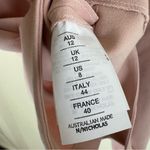 Nicholas Ponti Wrap Front Midi Skirt Pink Nude Size 8 NWT Photo 3