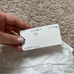 Line and Dot Revolve  Eyelet Lace Peplum Tube Top Photo 2