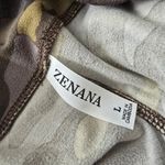 Zenana Green Camo Long Active Army Legging Pants Bottoms Ankle Large Photo 6