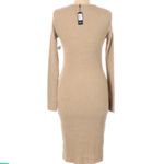 M//C Michelle‎ by Commune Carmine dress NWT Medium Tan Photo 1
